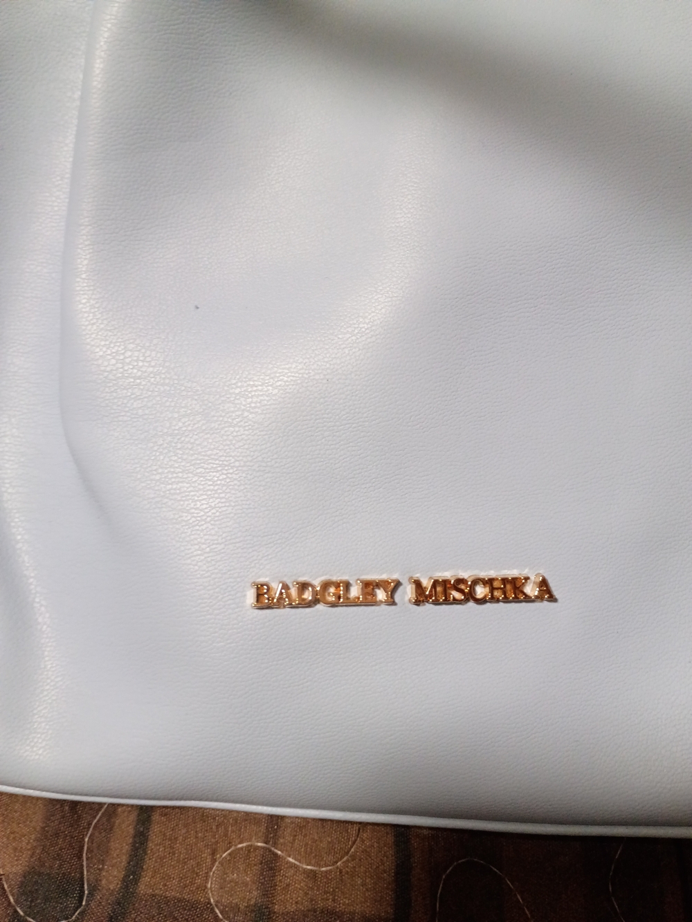 Light Blue Drawstring Shoulder Bag - Picture 2 of 7